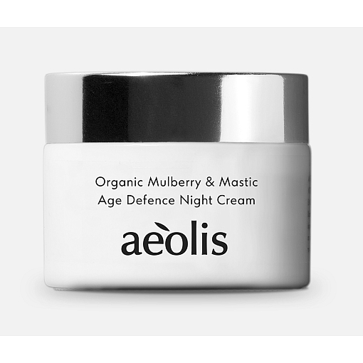 Age Defence night Cream with Organic Mulberry & Mastic